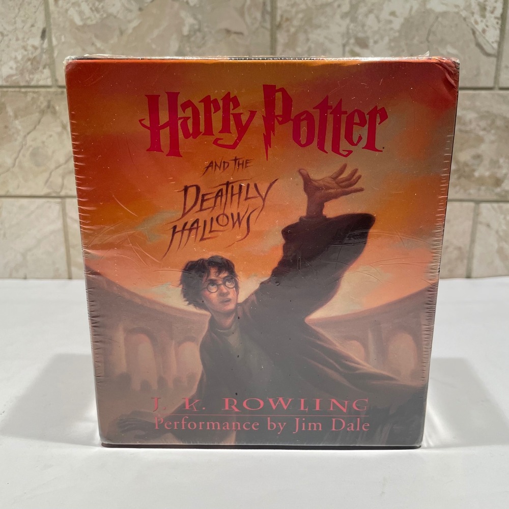 Harry Potter & the Deathly Hallows CD Audiobook Jim Dale Unabridged 17 Discs NEW